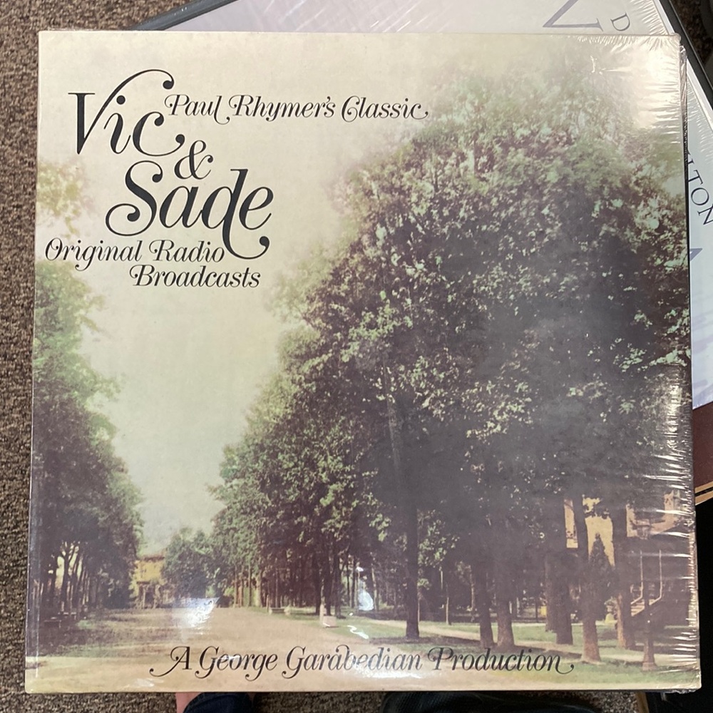 Paul Rhymer's Classic Vic & Sade Vinyl Record NEW SEALED 1976